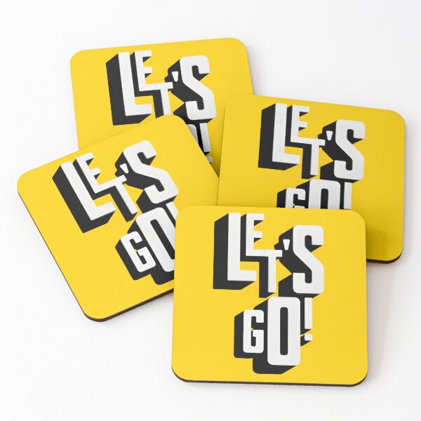 Item preview, LET's GO! designed and sold by PopArtPulse.