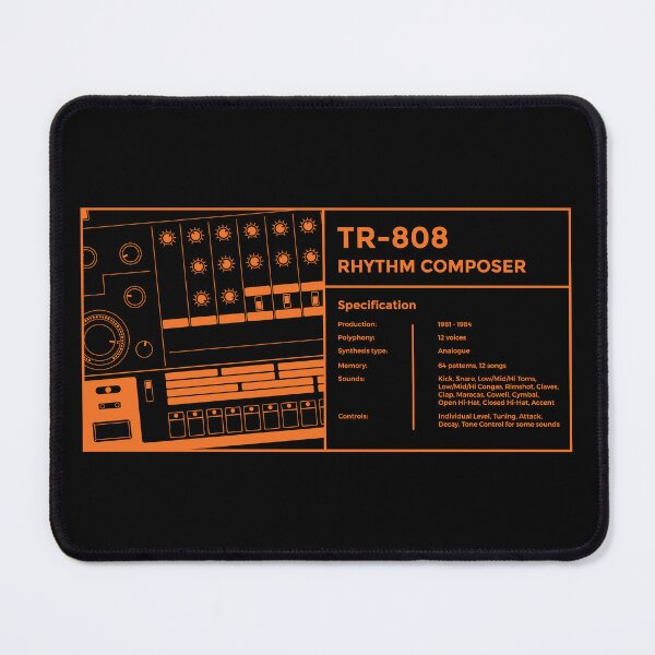 Item preview, 808 Drum Machine for Dawless Beatmaker and Musician designed and sold by AtomicMalibu.