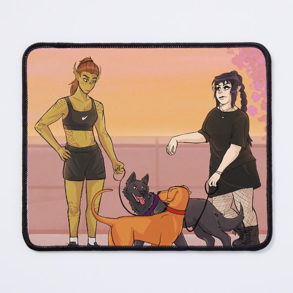 Item preview, Shadowzel Dog Walking designed and sold by dustybonesart.