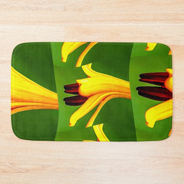 Item preview, Yellow Lilies Pattern designed and sold by Patternflower.