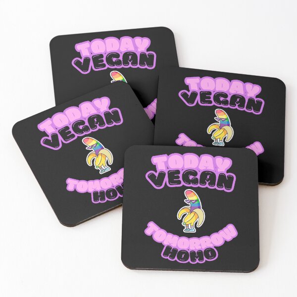Item preview, Vegan Homo Funny gift  designed and sold by YenViolet.