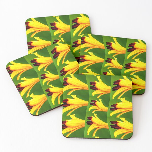 Item preview, Yellow Lilies Pattern designed and sold by Patternflower.