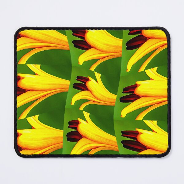 Item preview, Yellow Lilies Pattern designed and sold by Patternflower.