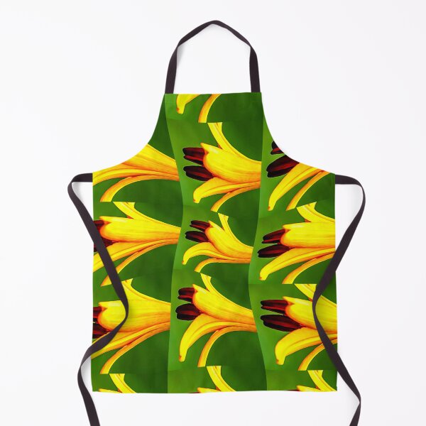 Item preview, Yellow Lilies Pattern designed and sold by Patternflower.
