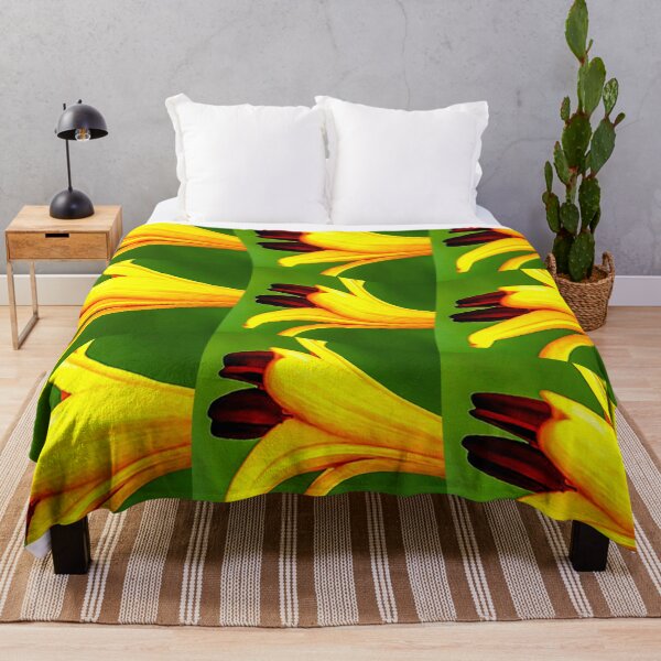 Item preview, Yellow Lilies Pattern designed and sold by Patternflower.