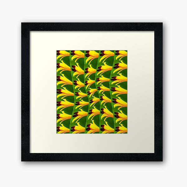 Item preview, Yellow Lilies Pattern designed and sold by Patternflower.