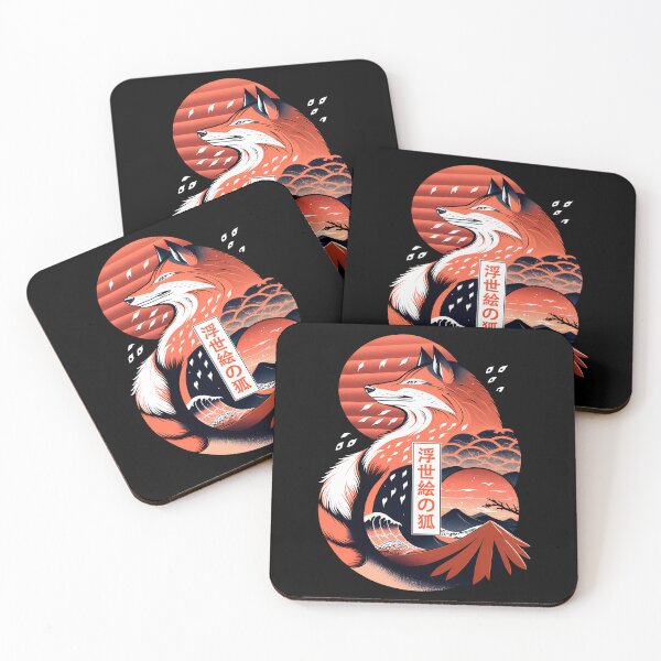 Item preview, Japanese Kitsune Fox 2 designed and sold by TheSamuraiCat.