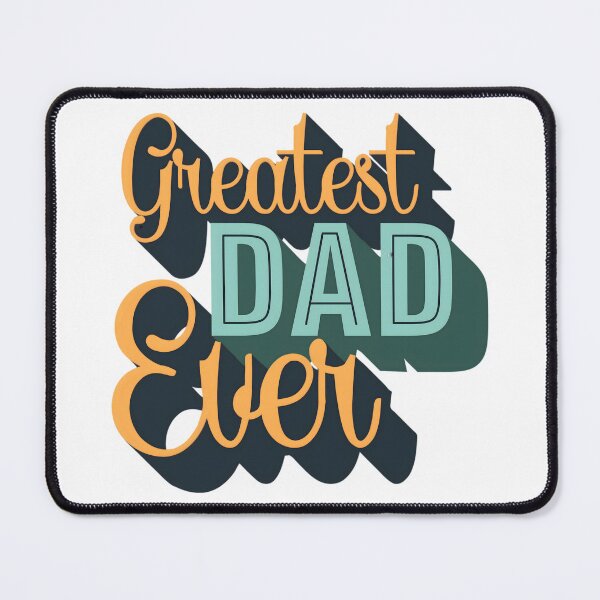Item preview, Greatest Dad Ever Words: Stylish Father's Day Gift! designed and sold by Luxuriously.