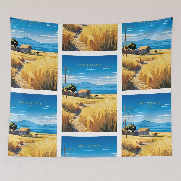 Item preview, Lake Titicaca Tranquility: Peru designed and sold by NeuralVibe.