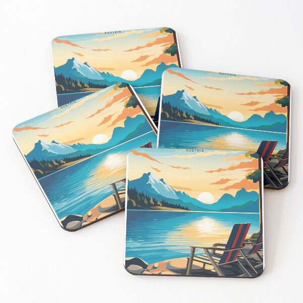 Item preview, Lake Wolfgangsee Wonders: Austria designed and sold by NeuralVibe.