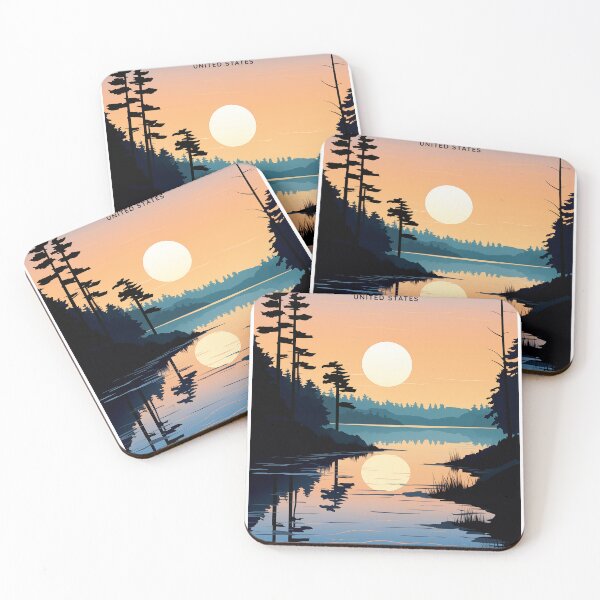 Item preview, Lake Conroe Calm: USA designed and sold by NeuralVibe.