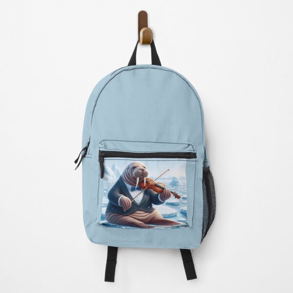 Item preview, Walrus playing solo violin designed and sold by Zelda50.