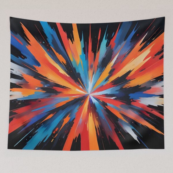Item preview, Explosive Abstract Art Design designed and sold by papi1998.