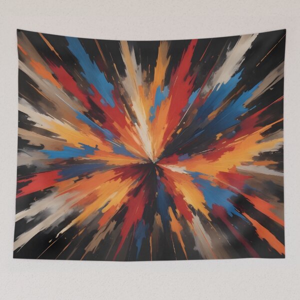 Item preview, Explosive Abstract Art Design designed and sold by papi1998.