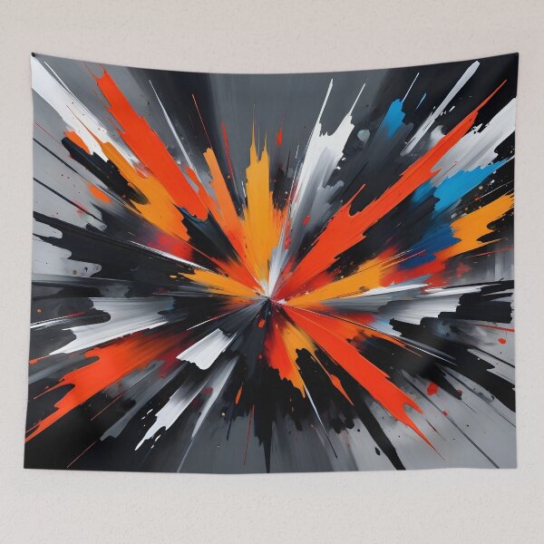 Item preview, Explosive Abstract Art Design designed and sold by papi1998.
