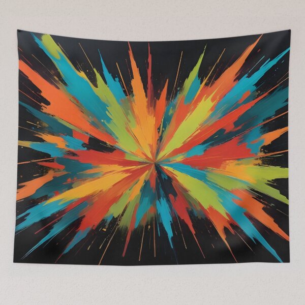 Item preview, Explosive Abstract Art Design designed and sold by papi1998.