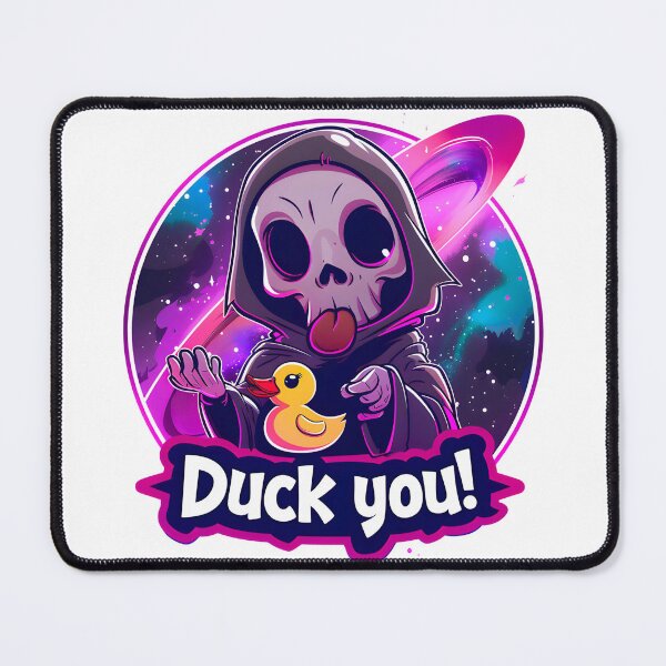 Item preview, Sarcastic skeleton. Snarky skeleton. Funny skeleton. Duck you  designed and sold by marielkoks.
