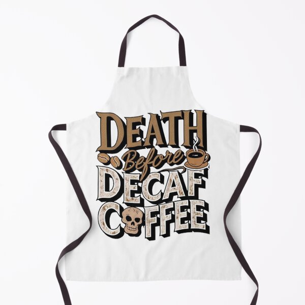 Item preview, Death By Decaf  designed and sold by Hairball-Pets.