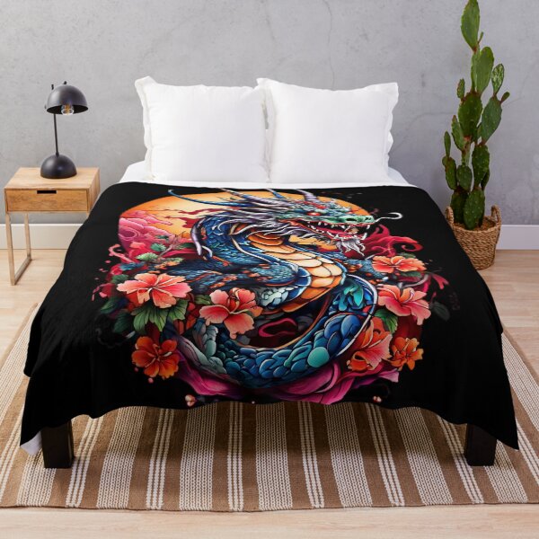 Item preview, Dragon's Floral Fantasy designed and sold by Lukasz Kobylka.