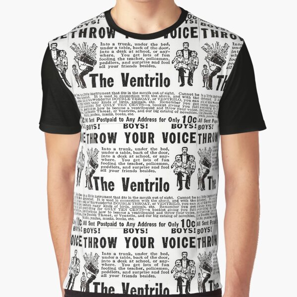 Throw Your Voice! Graphic T-Shirt