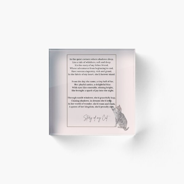 Item preview, Story of my cat designed and sold by Crazybugs.