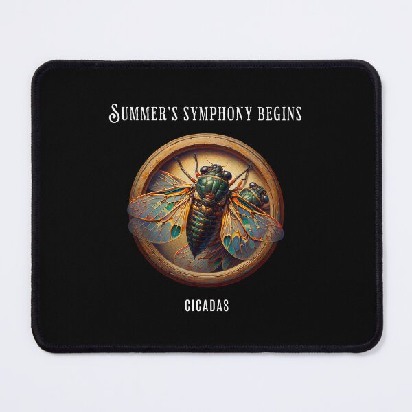 Item preview, Summer's symphony begins - Cicada Summer designed and sold by Pflugart.