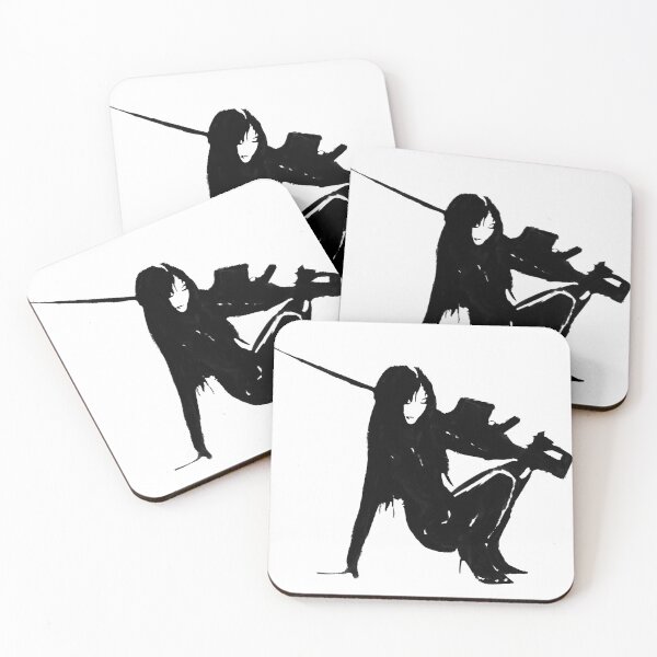 Item preview, Gun girl silhouette designed and sold by OlivePinkCity.
