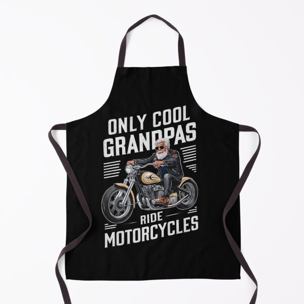 Artikelvorschau, Nur coole Opas fahren Motorrad entworfen und verkauft von HeadTurningArt.