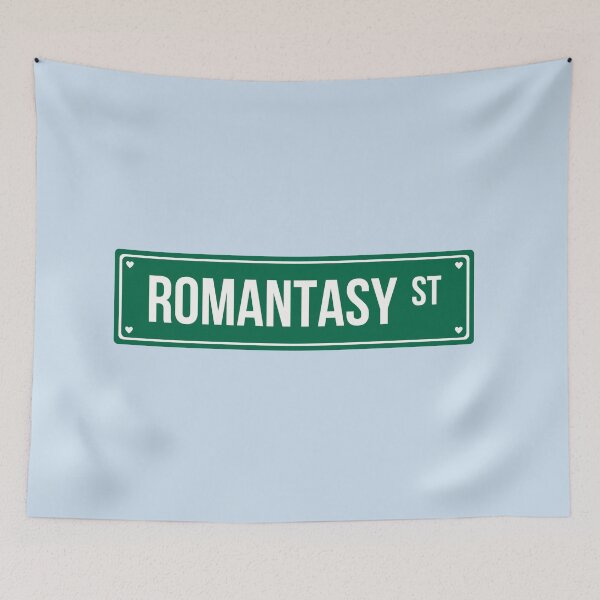 Item preview, Romantasy St / Fantasy Aesthetic Bookish Dark Green Road Street designed and sold by Neadoodles.