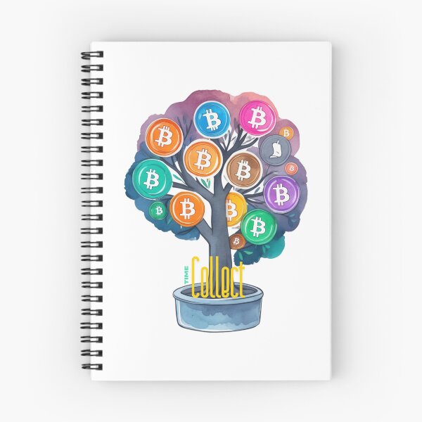 Item preview, Tiempo Recoge Bitcoin designed and sold by RoseAIArtRhythm.