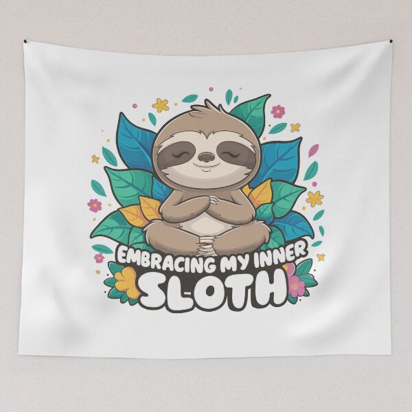 Item preview, Embracing My Inner Sloth Meditation designed and sold by JPees.