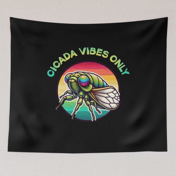 Item preview, Cicada vibes only - Cicada Summer designed and sold by Pflugart.