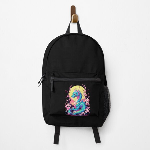 Item preview, Vintage Vaporwave Style Japanese Dragon designed and sold by LuminOrb.