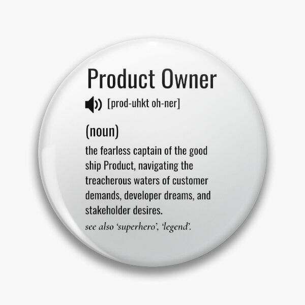 Item preview, Product Owner Definition designed and sold by sydney-syder.