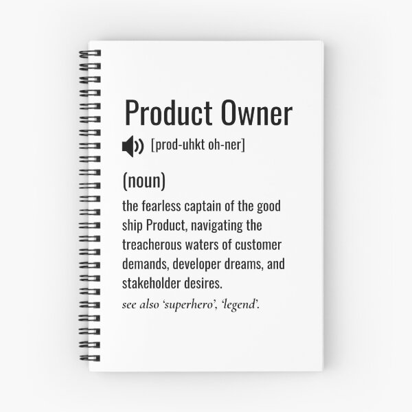 Item preview, Product Owner Definition designed and sold by sydney-syder.