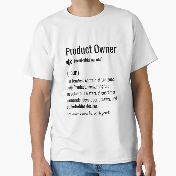 Item preview, Product Owner Definition designed and sold by sydney-syder.