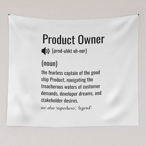 Item preview, Product Owner Definition designed and sold by sydney-syder.