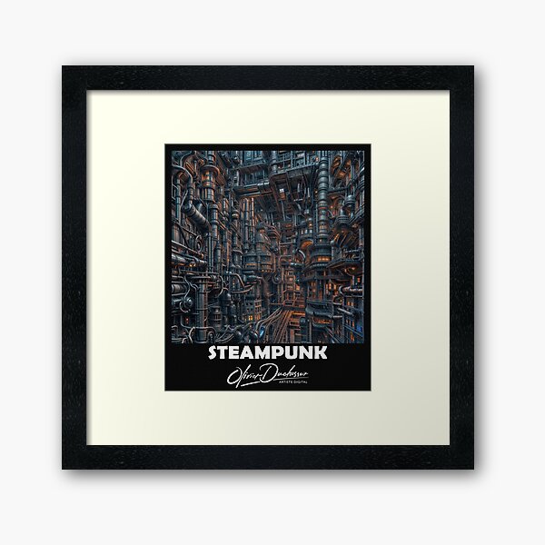 Aperçu de l'œuvre Steampunk 22 créée et vendue par olivier duchossoir.