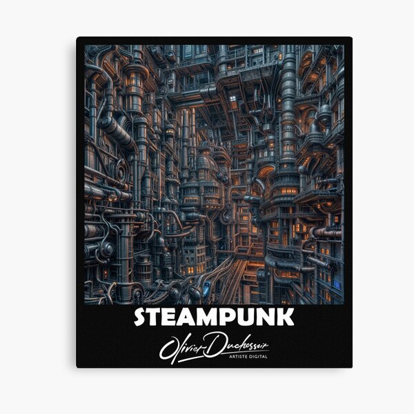 Aperçu de l'œuvre Steampunk 22 créée et vendue par olivier duchossoir.