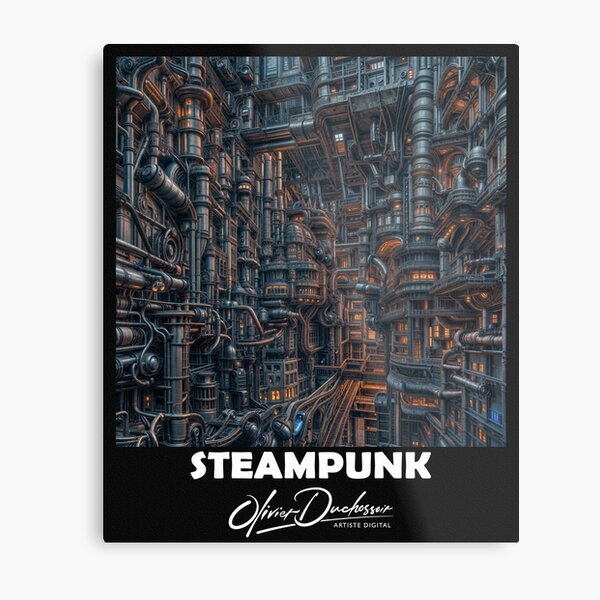 Aperçu de l'œuvre Steampunk 22 créée et vendue par olivier duchossoir.