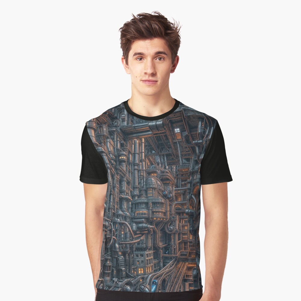 Aperçu de l'œuvre T-shirt graphique créée et vendue par oduchossoir.