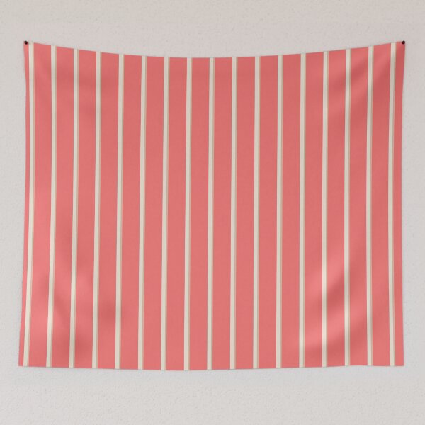Item preview, Geometric Peach Plethora Pristine Georgia Honey Stripes designed and sold by Triplicate Limited.