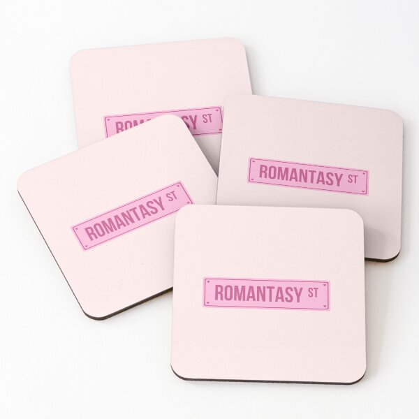 Item preview, Romantasy St / Fantasy Aesthetic Bookish Pink Road Street designed and sold by Neadoodles.