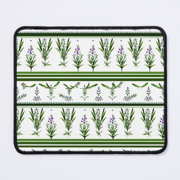 Item preview, Tarragon Tranquility: Elegant Herbal Pattern designed and sold by mikotoerimint.