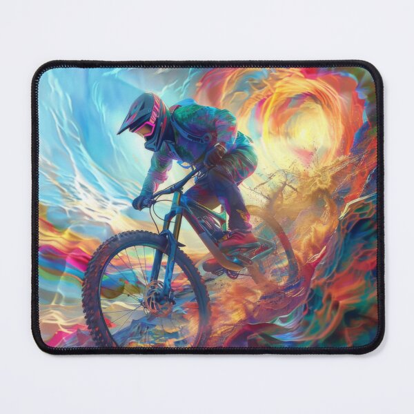 Item preview, Mountain biker - MTB designed and sold by FlowersColorful.