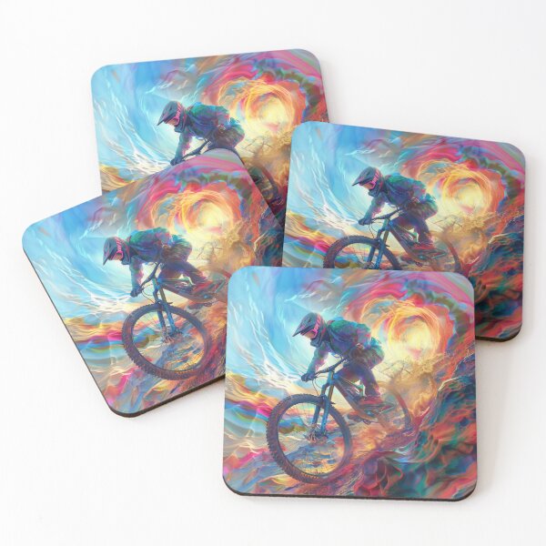 Item preview, Mountain biker - MTB designed and sold by FlowersColorful.