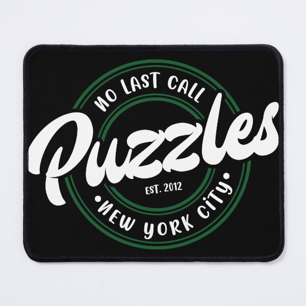 Item preview, No Last Call! Puzzles in white designed and sold by Jemma Rich.
