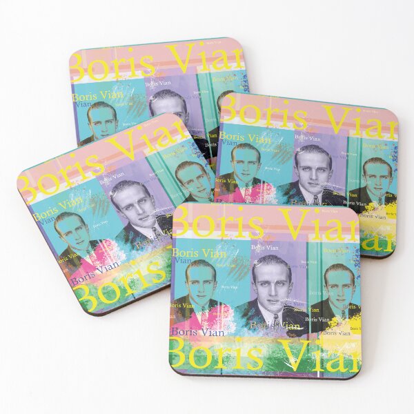 Item preview, Boris Vian, French writer designed and sold by Mauswohn.