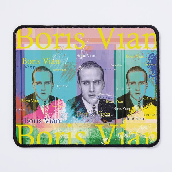 Item preview, Boris Vian, French writer designed and sold by Mauswohn.