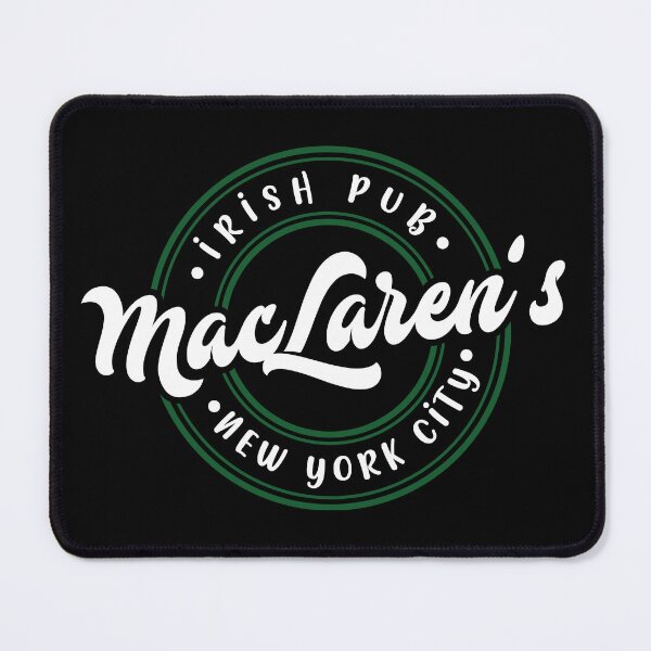 Artikelvorschau, MacLaren's Pub Merch in Weiß entworfen und verkauft von Jemma Rich.